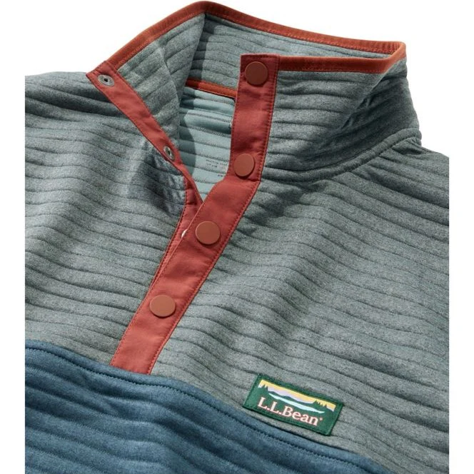 L.L. Bean Men's Airlight Knit Pullover - Color Block - Image 4