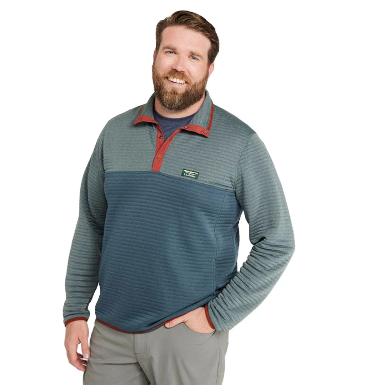 L.L. Bean Men's Airlight Knit Pullover - Color Block - Image 8