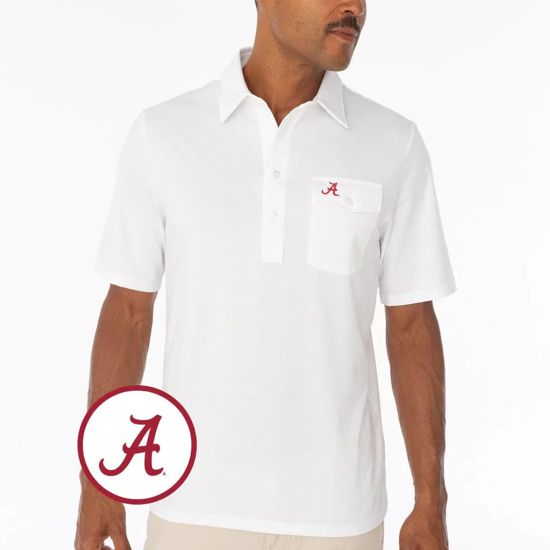 Criquet Men's Alabama Performance Players Shirt - Image 5
