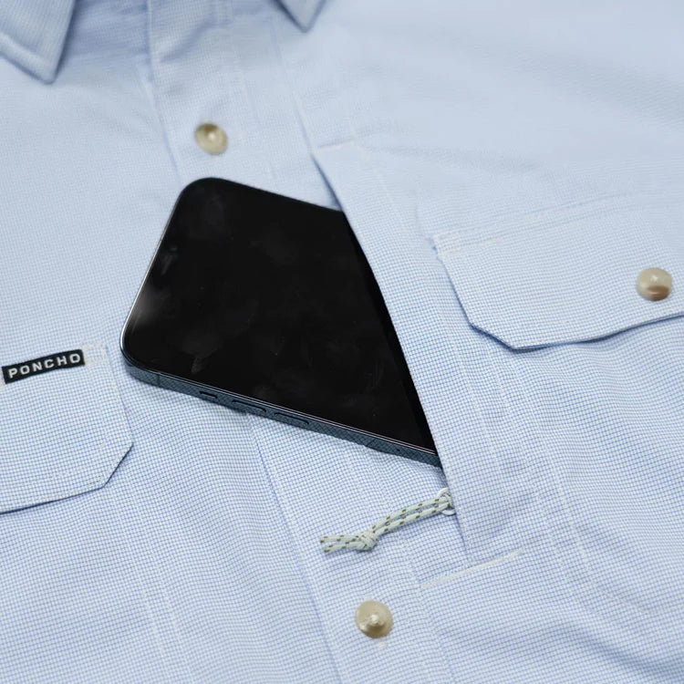 Poncho Men's Original Short Sleeve Performance - The Anchoa - Image 3