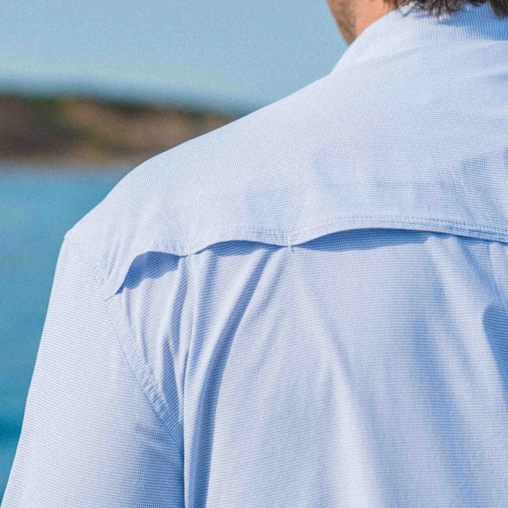 Poncho Men's Original Short Sleeve Performance - The Anchoa - Image 5