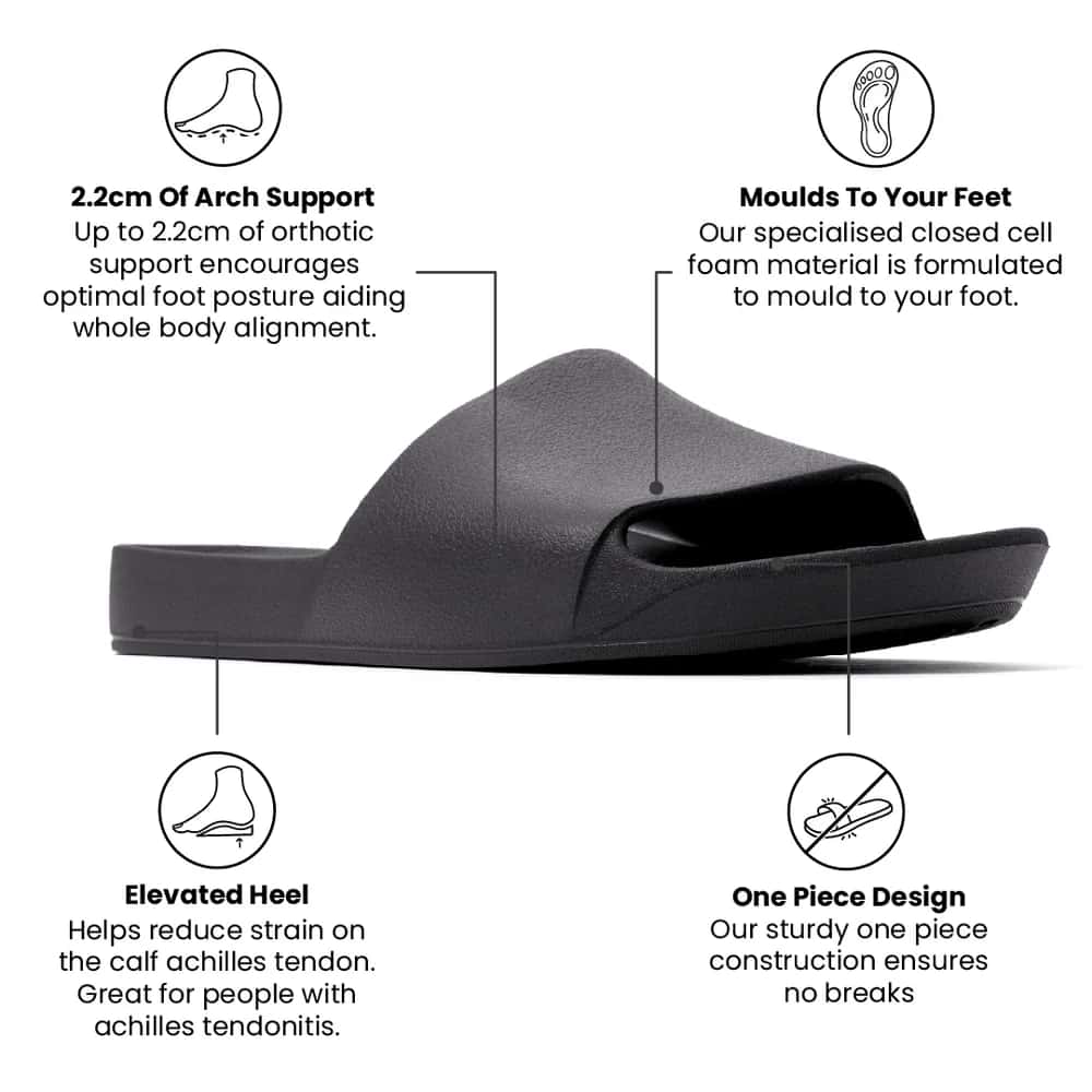 Archies Men's Arch Support Slides - Image 2