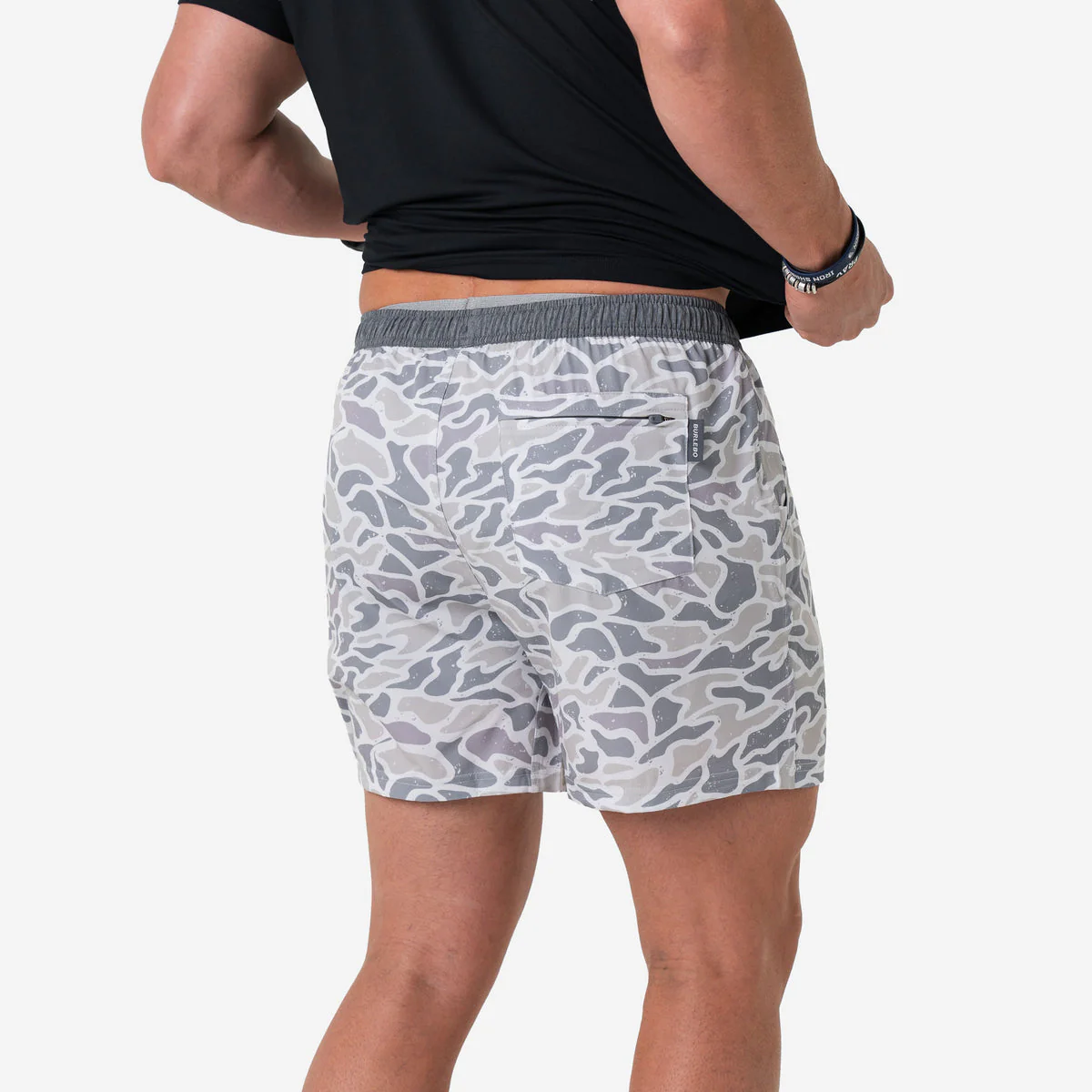 Burlebo Men's Athletic Short - 5.5" - Image 3