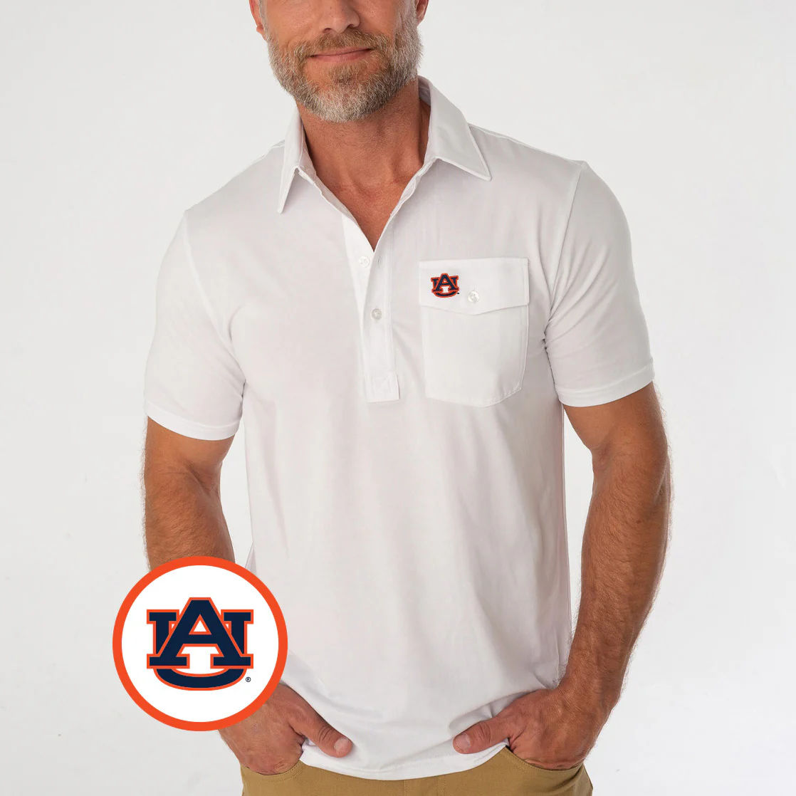 Criquet Men's Auburn Performance Players Shirt - Image 5