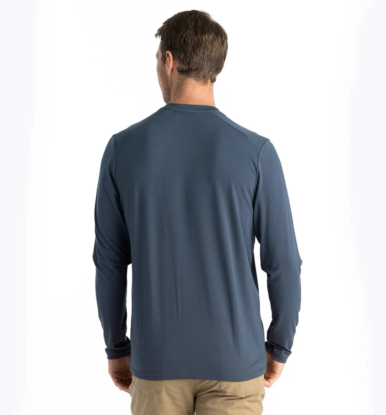 Free Fly Men's Bamboo Flex Long Sleeve Henley - Image 2