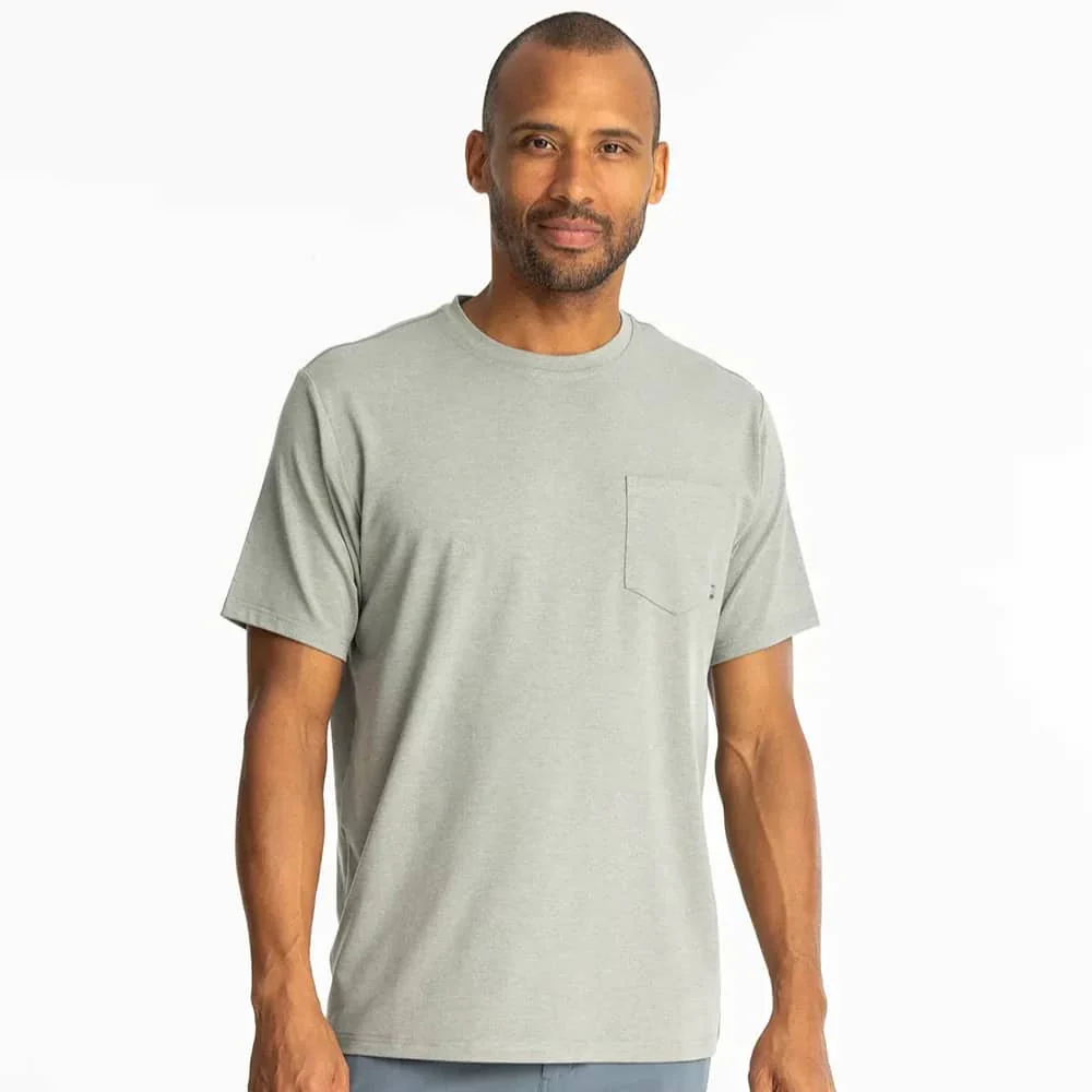 Free Fly Men's Bamboo Flex Pocket Tee - Image 11