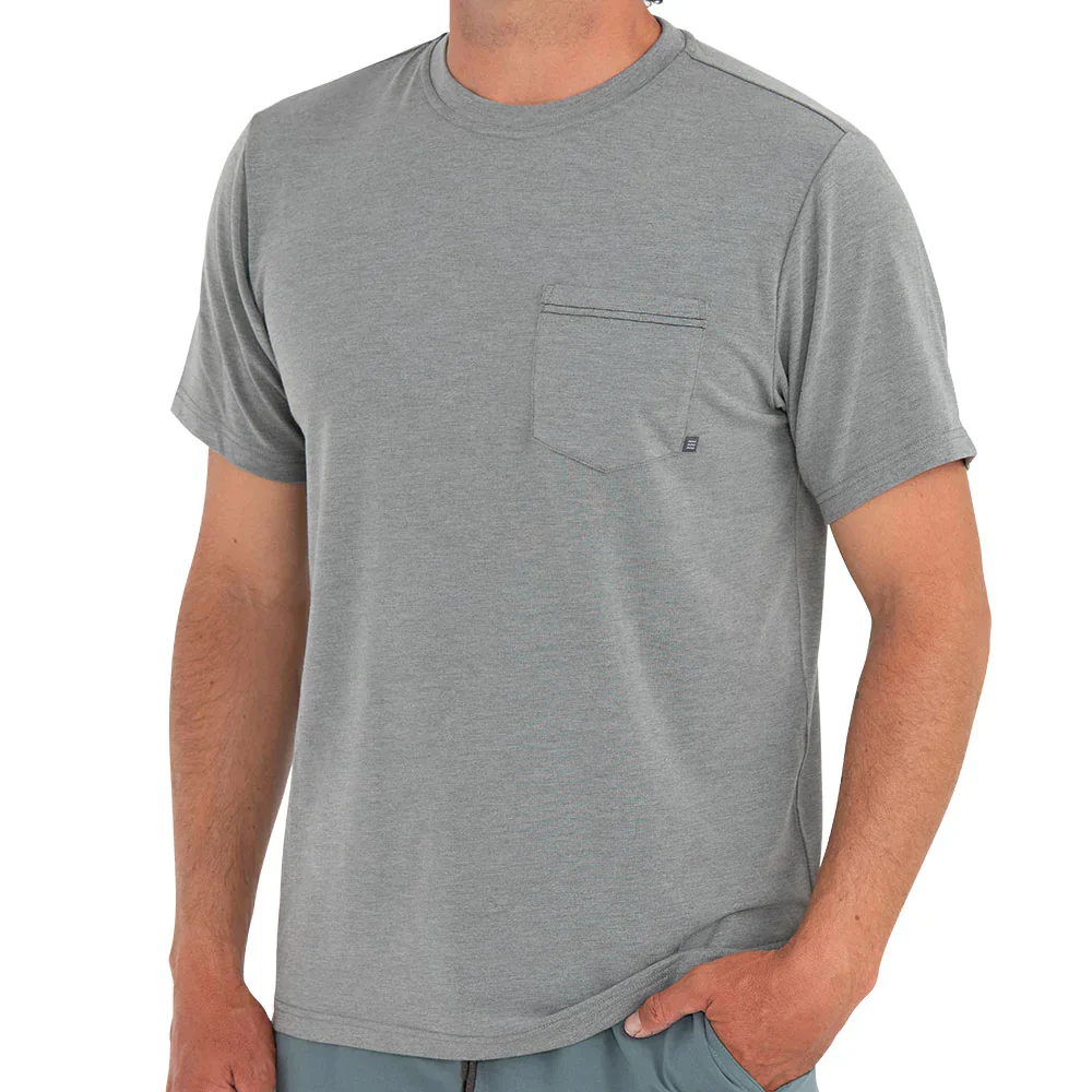 Free Fly Men's Bamboo Flex Pocket Tee - Image 13