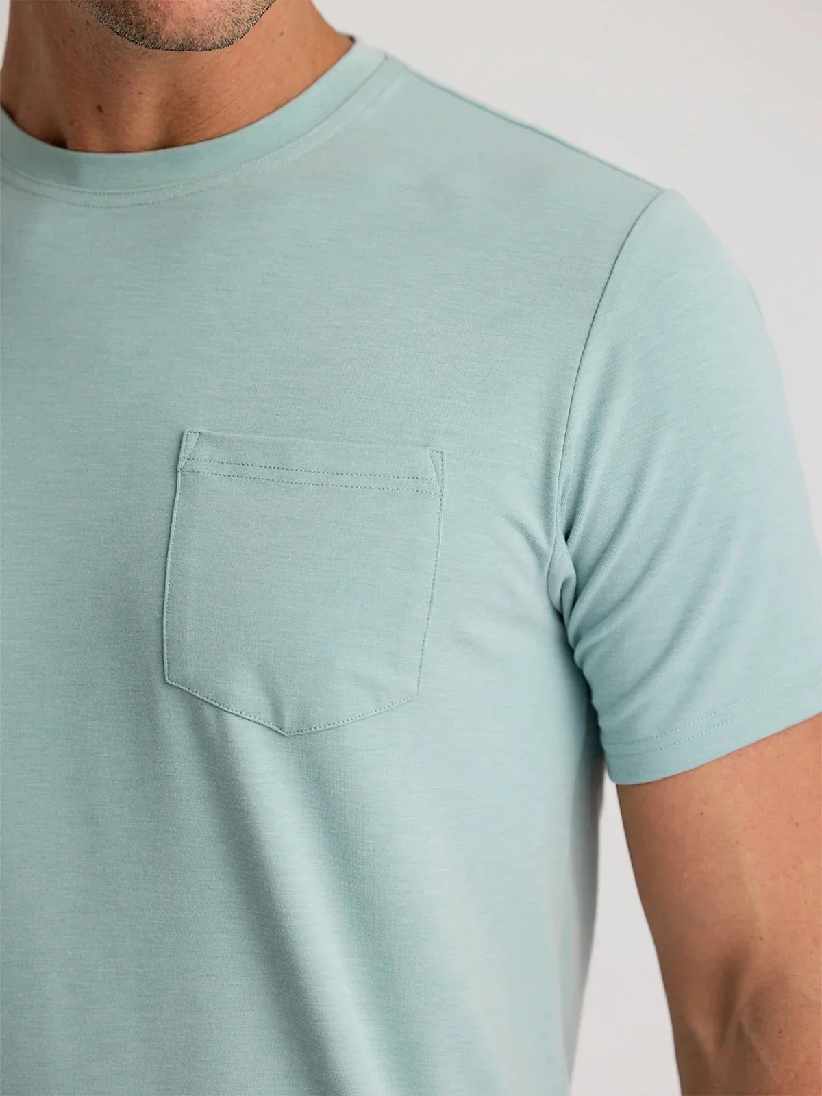 Free Fly Men's Bamboo Flex Pocket Tee - Image 4