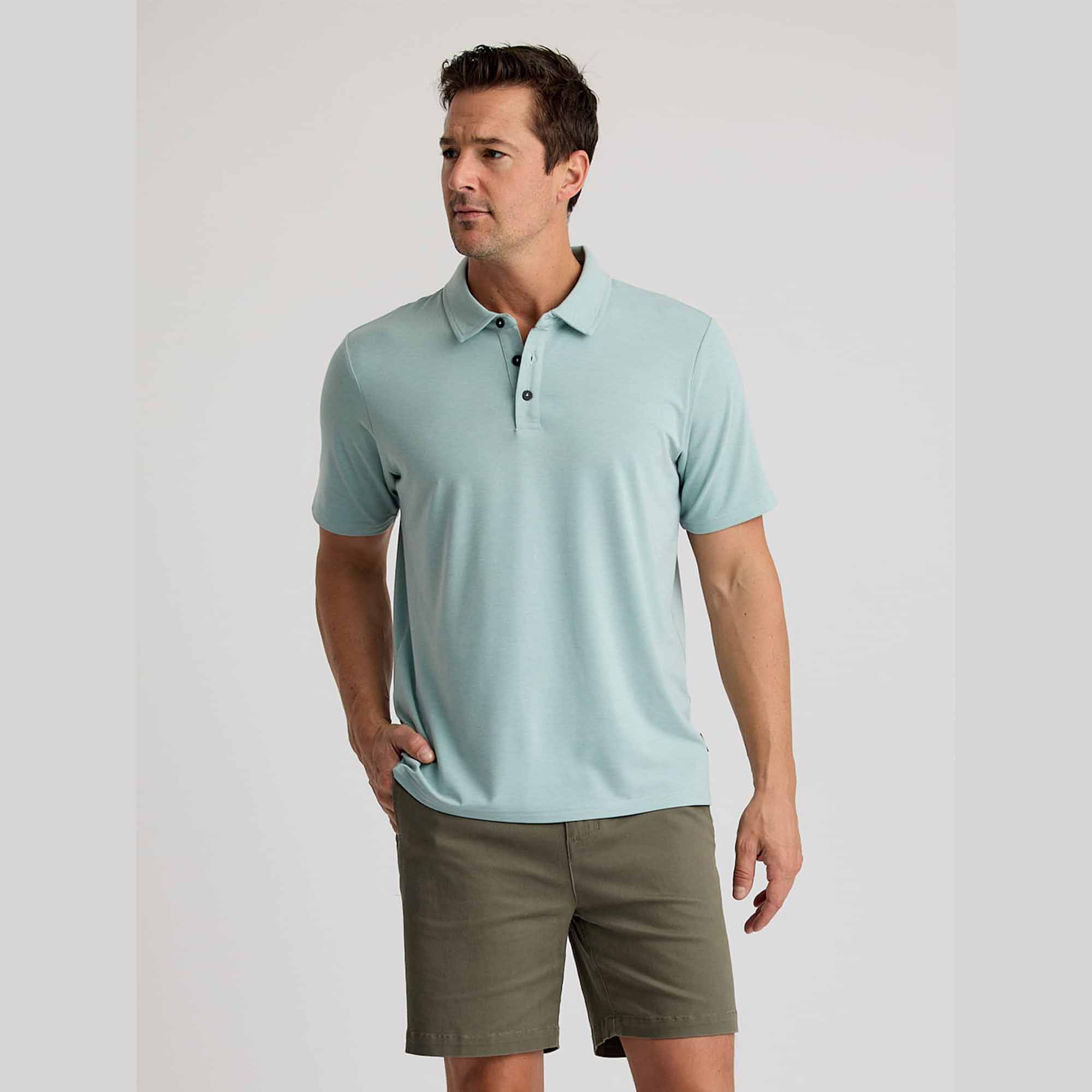 Free Fly Men's Bamboo Flex Polo II - Image 8