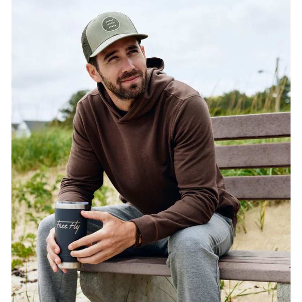 Free Fly Men's Bamboo Heritage Fleece Hoody - Image 4