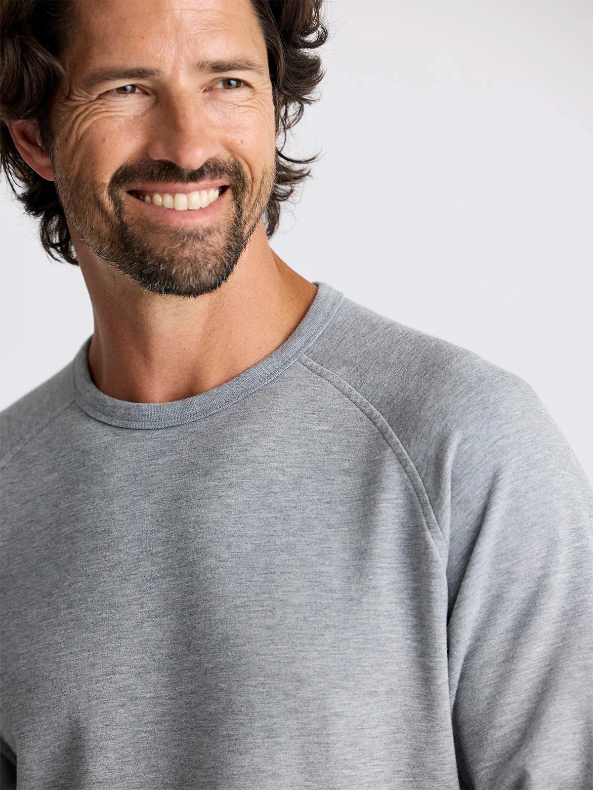Free Fly Men's Bamboo Lightweight Fleece Crew - Image 8