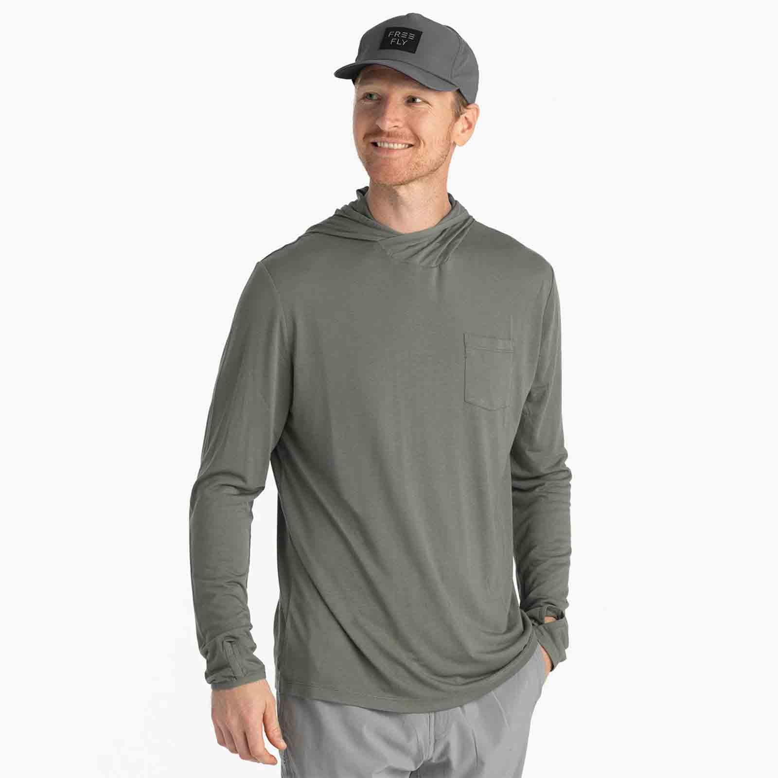 Free Fly Men's Bamboo Lightweight Hoodie - Image 13