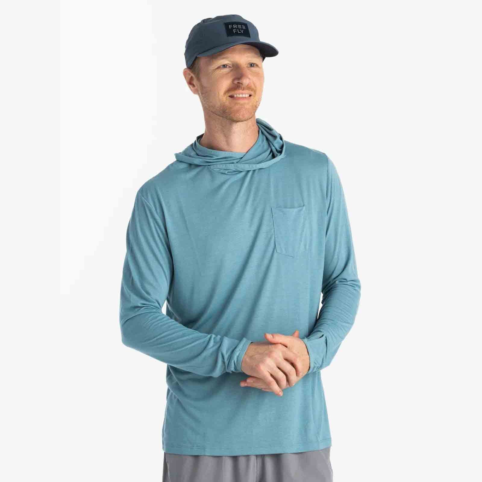 Free Fly Men's Bamboo Lightweight Hoodie - Image 17