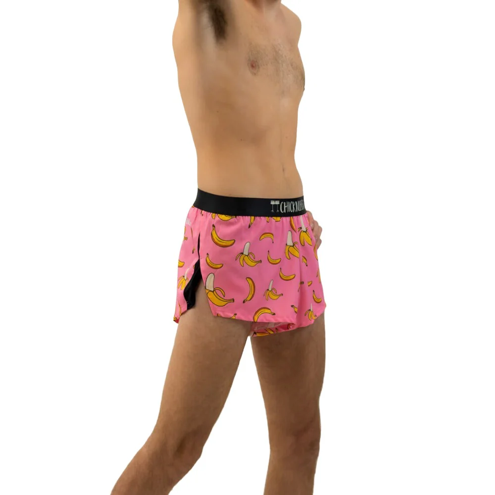 ChicknLegs Men's Bananas Split Shorts 2" - Image 2