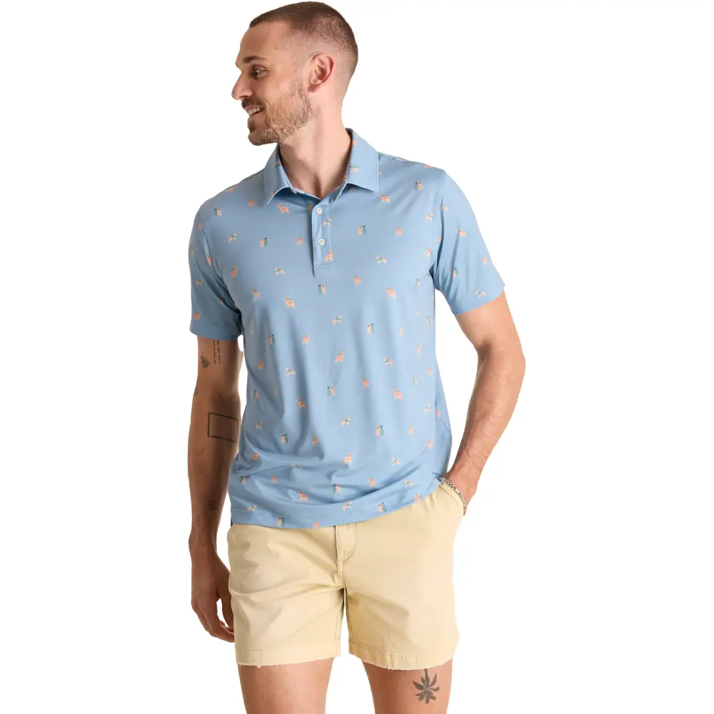 Chubbies Men's Barkin' Up Wrong Tree Performance Polo - Image 8
