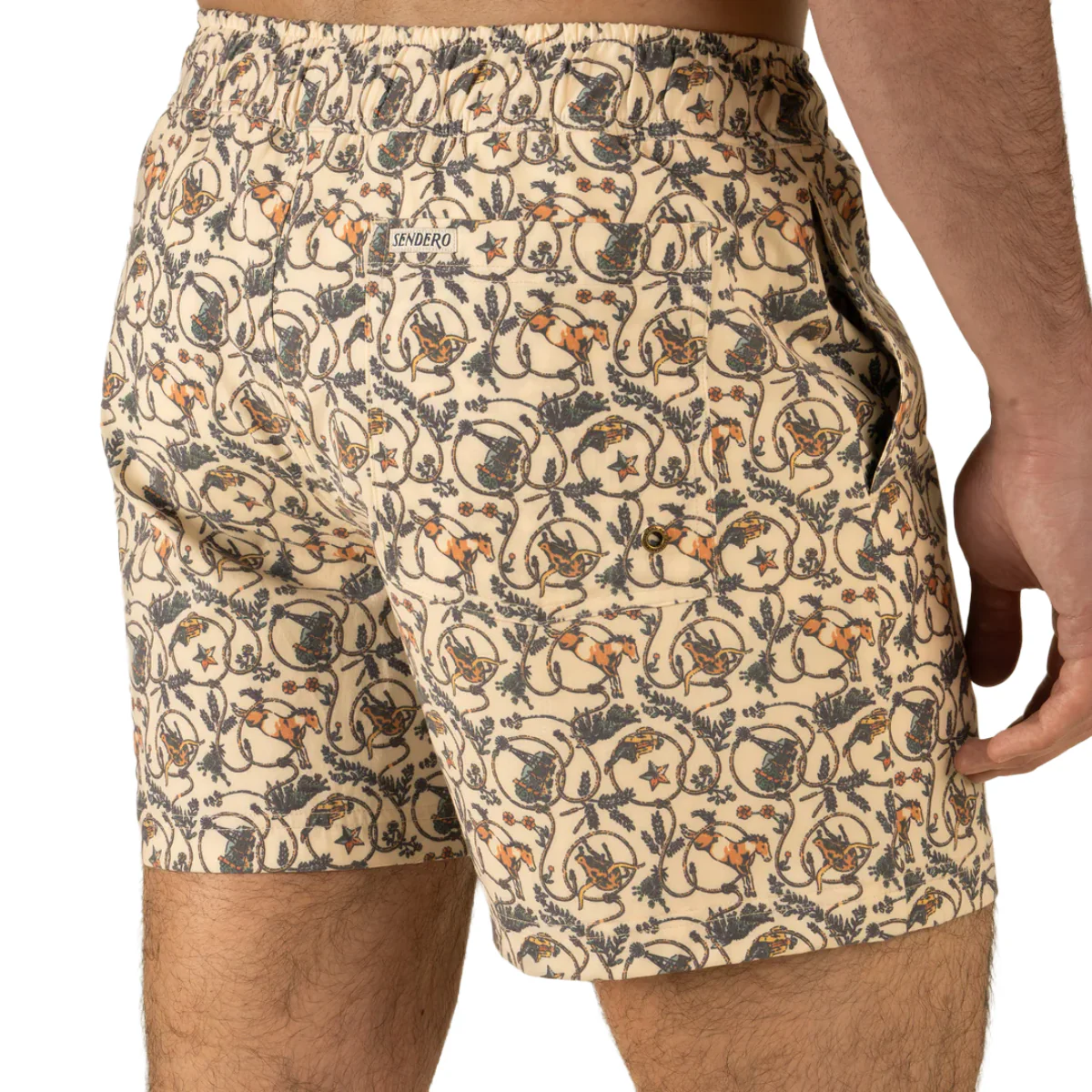 Sendero Men's Barton Elastic Boardshorts - Image 3
