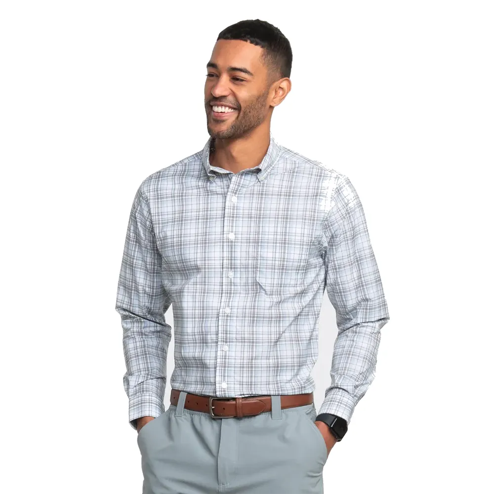 Southern Shirt Men's Bay Street Plaid Long Sleeve Shirt - Image 2