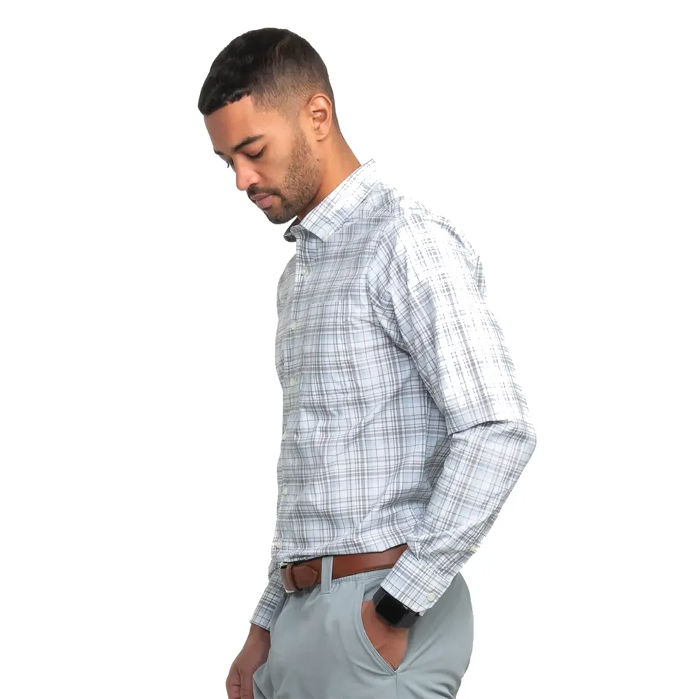 Southern Shirt Men's Bay Street Plaid Long Sleeve Shirt - Image 3