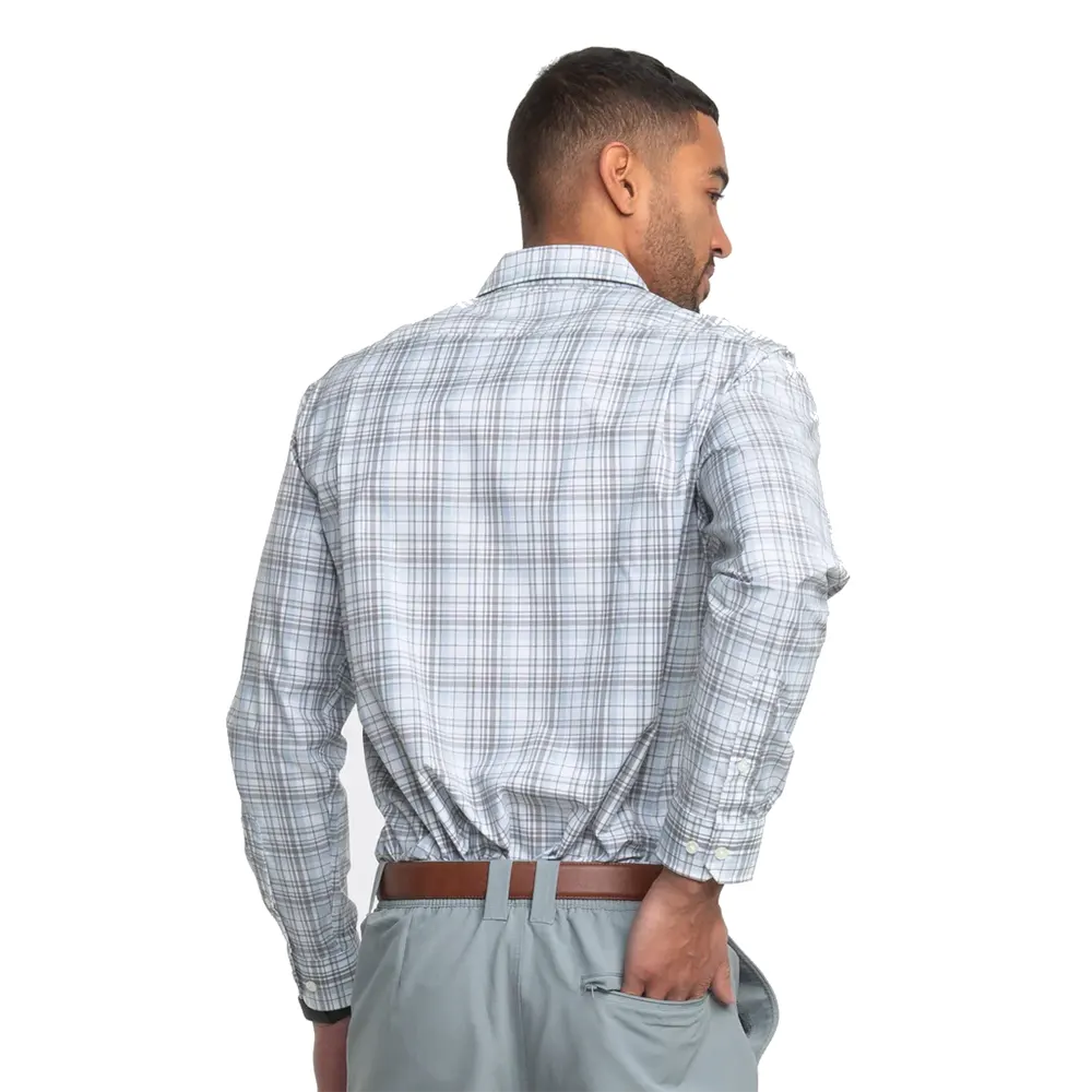 Southern Shirt Men's Bay Street Plaid Long Sleeve Shirt - Image 4
