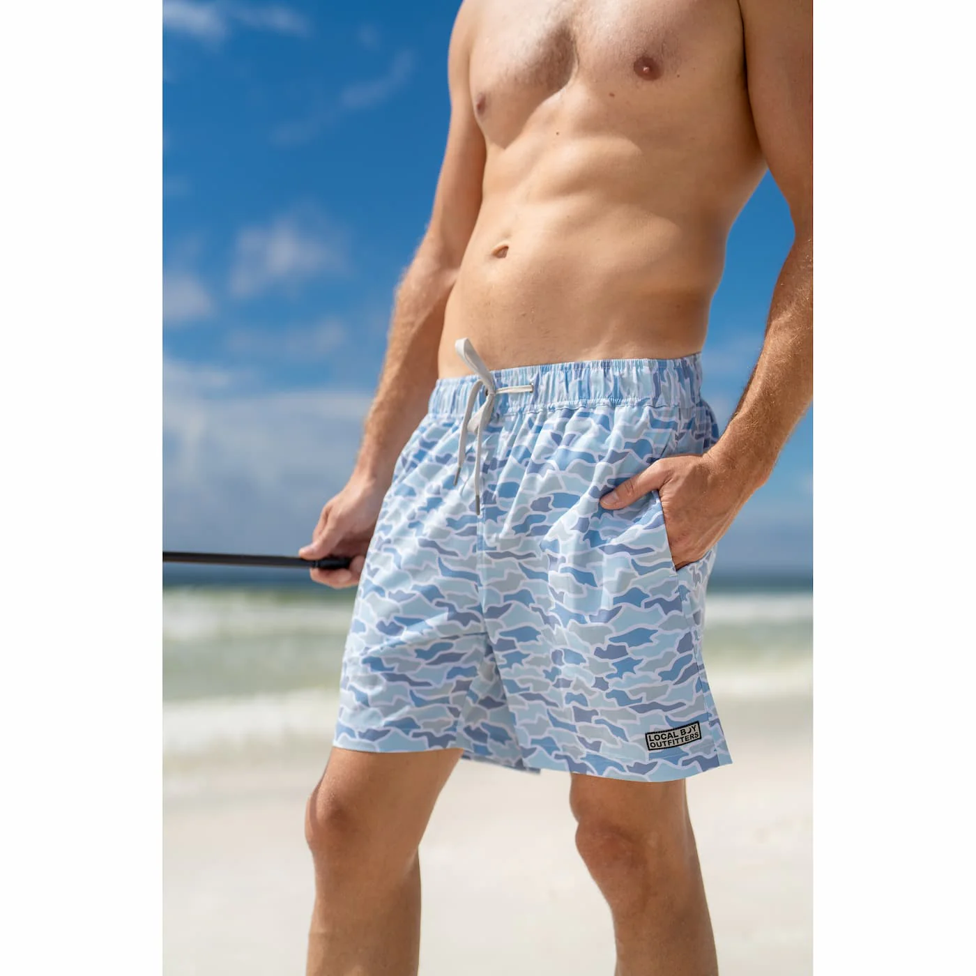 Local Boy Outfitters Men's Bayview Swim Trunks - Image 4