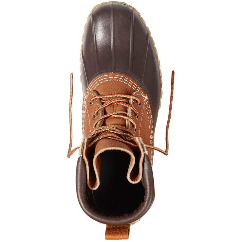 L.L.Bean Men's Bean Boots, 8" Tumbled Leather - Image 3