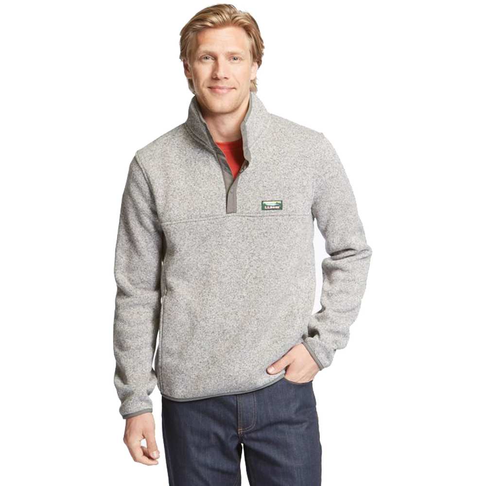 Men's Bean's Sweater Fleece Pullover - Image 2