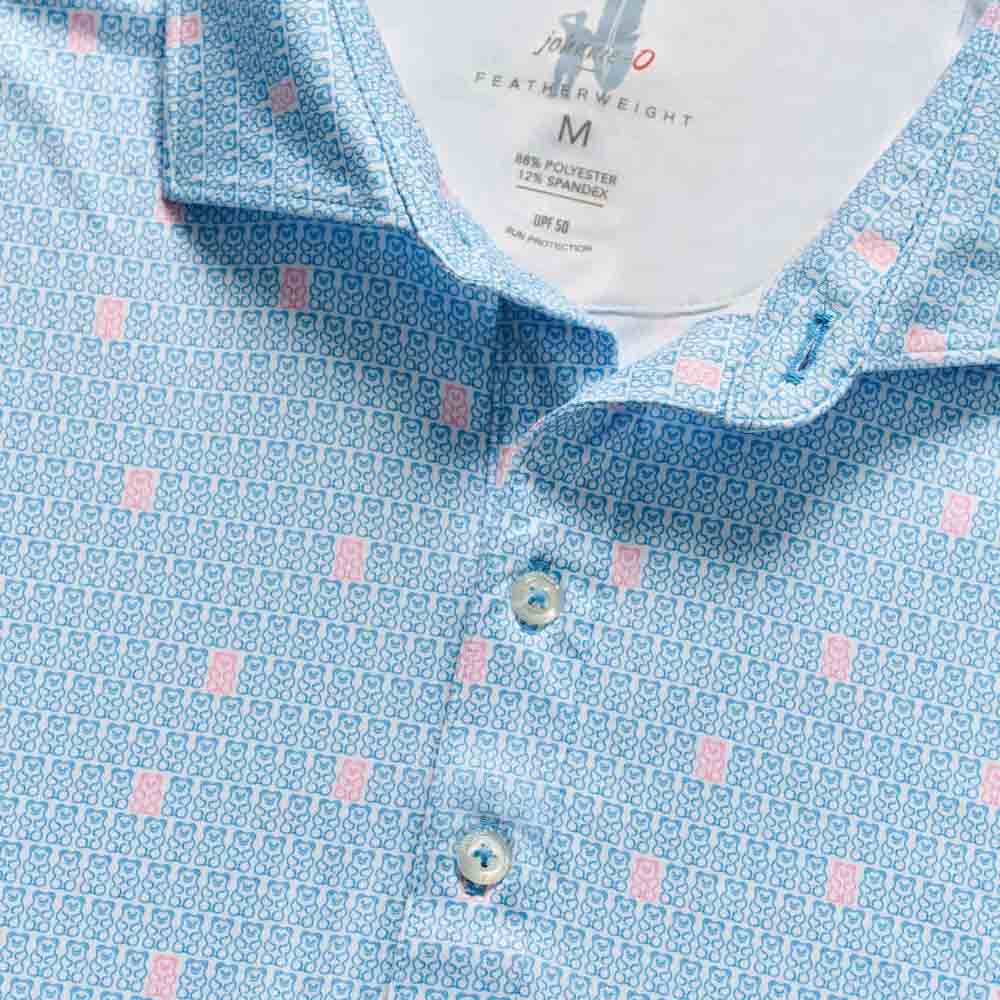 Johnnie-O Men's Bears Printed Short-Sleeve Polo - Image 2