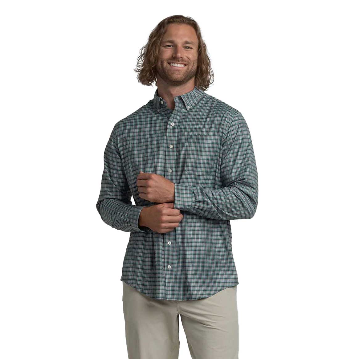 Southern Shirt Company Men's Bennett Plaid Long Sleeve Shirt - Image 2