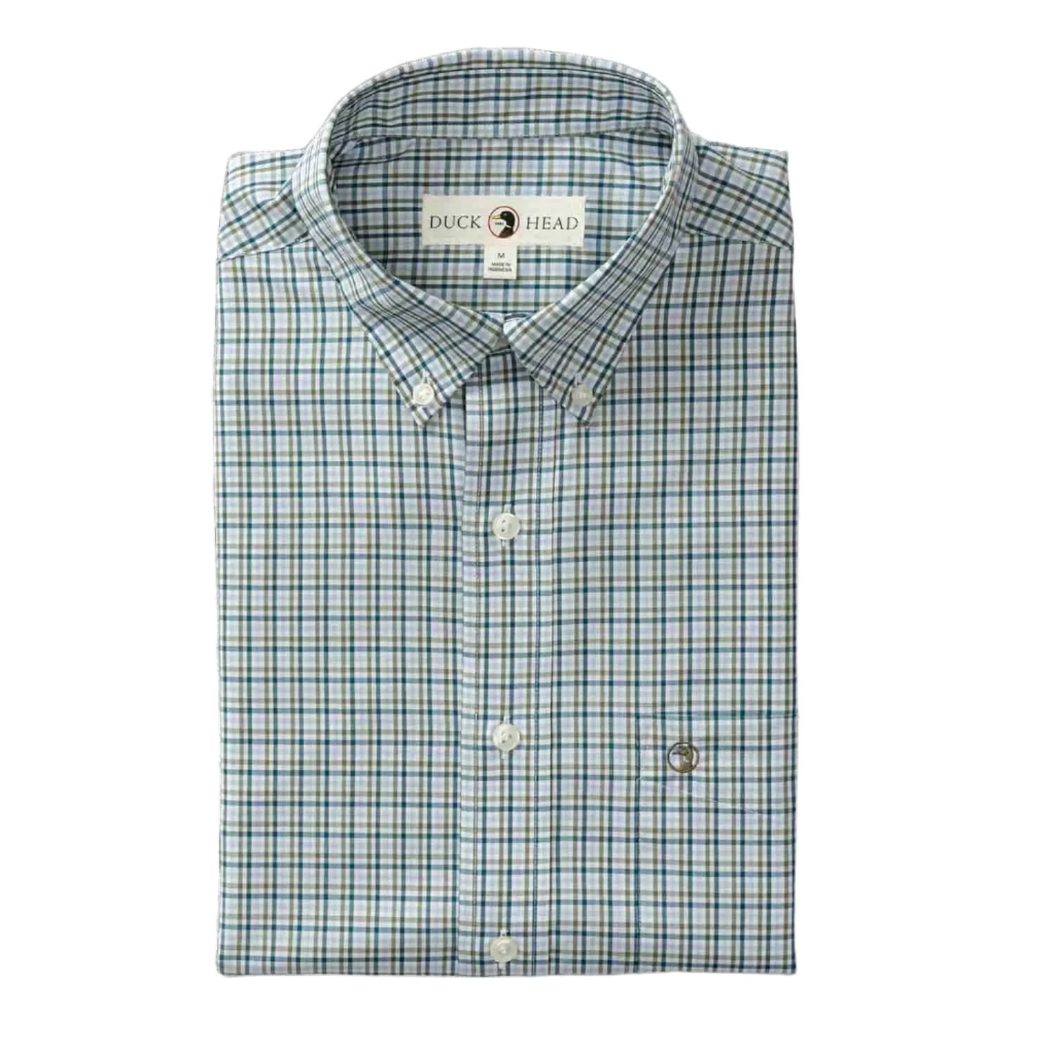 Duckhead Men's Benton Performance Plaid Long Sleeve Shirt - Image 2