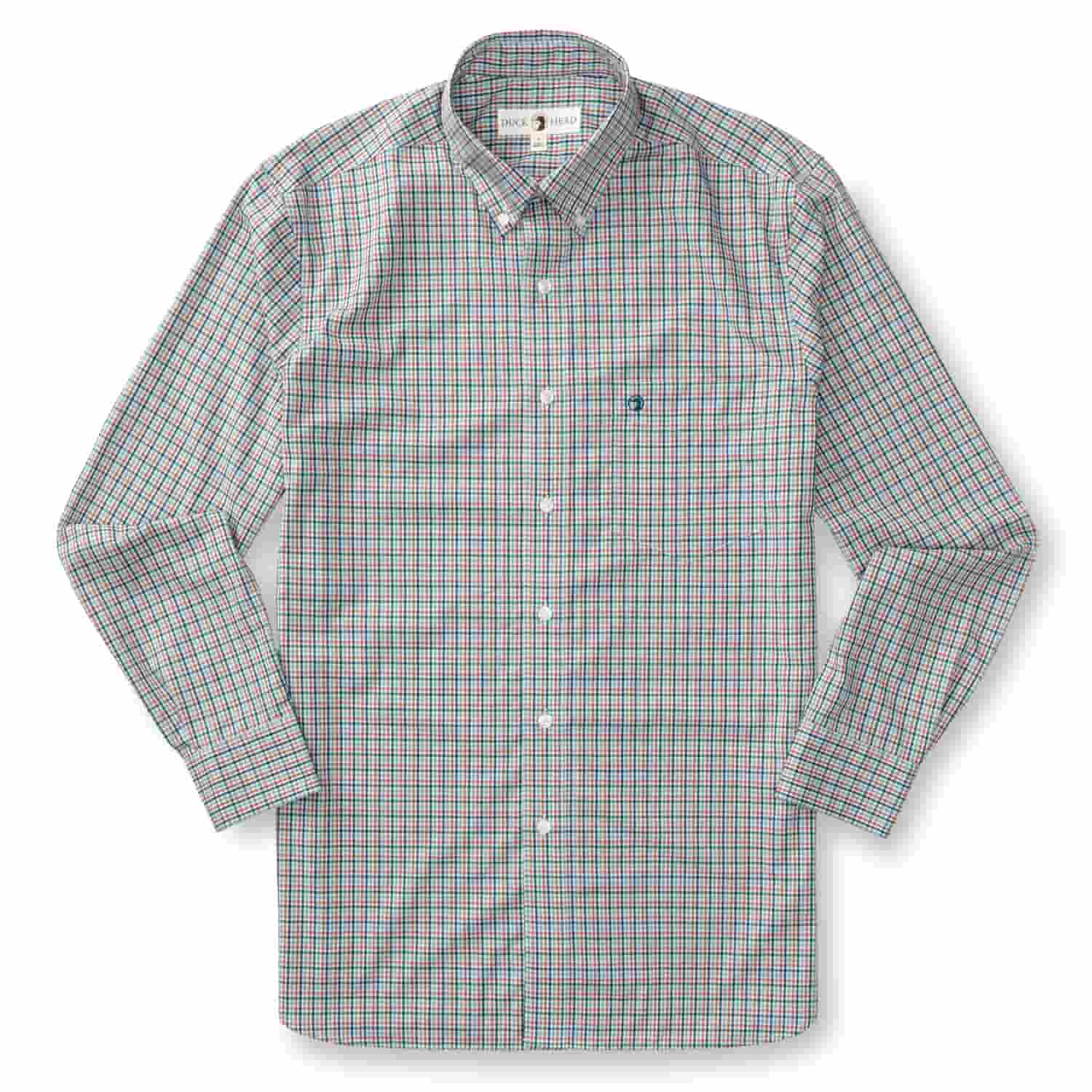 Duckhead Men's Benton Performance Plaid Long Sleeve Shirt - Image 3
