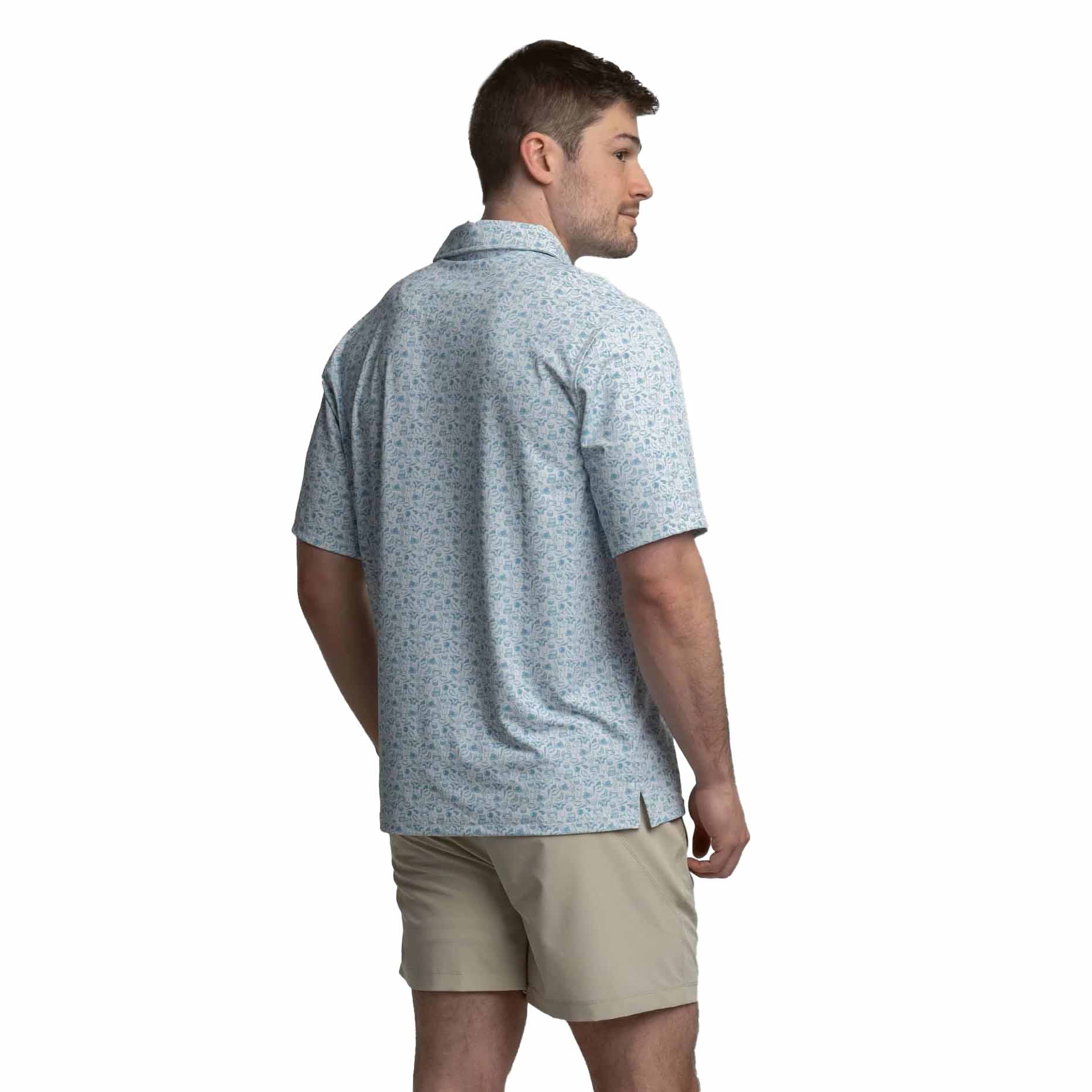 Southern Shirt Company Men's Biggest Fan Printed Polo - Image 4