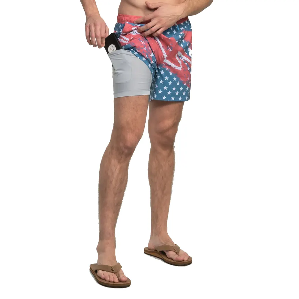Southern Shirt Men's Blaze of Glory Swim Shorts - Image 2