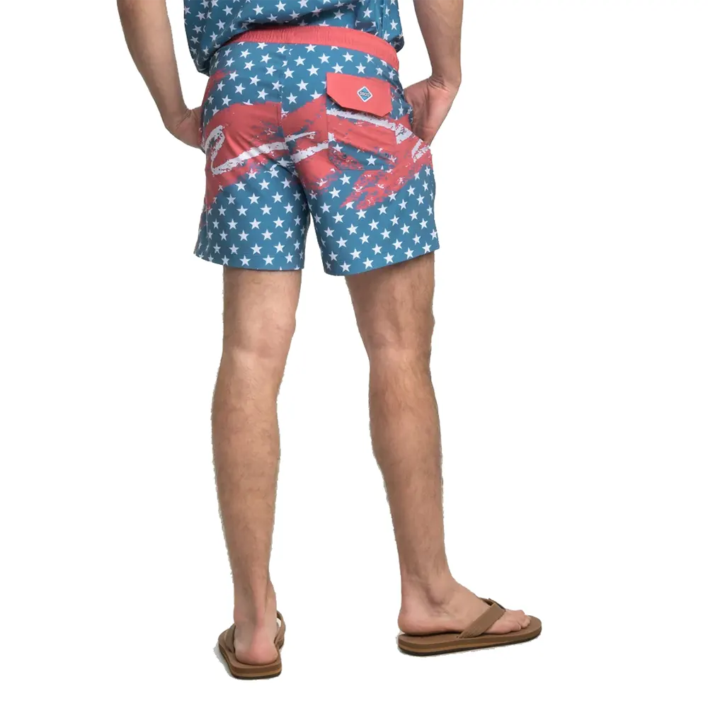 Southern Shirt Men's Blaze of Glory Swim Shorts - Image 3