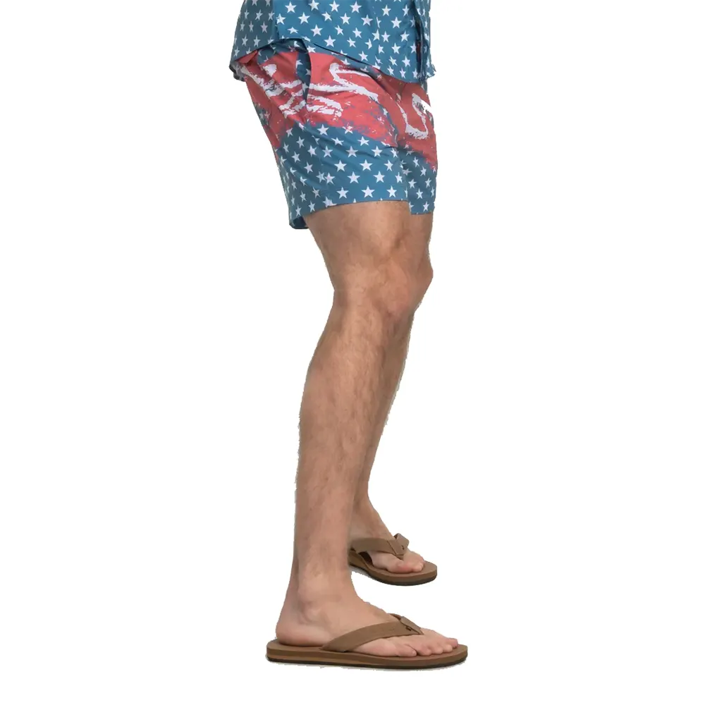 Southern Shirt Men's Blaze of Glory Swim Shorts - Image 4