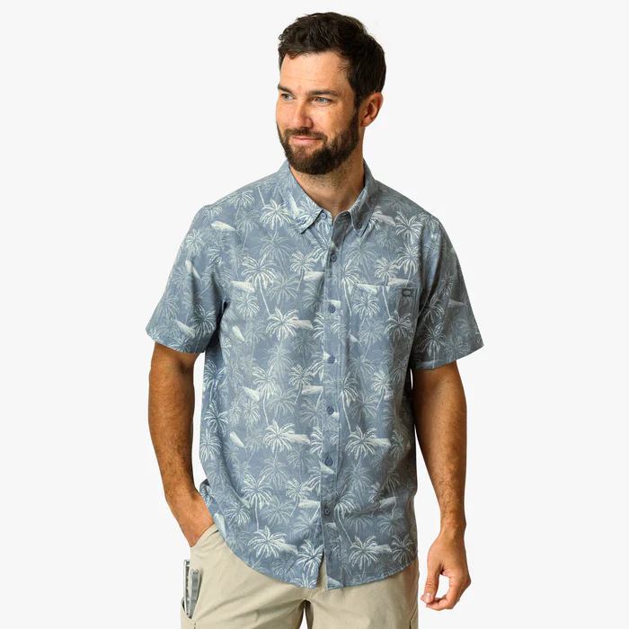 AFTCO Men's Boatbar Short Sleeve Shirt - Image 2