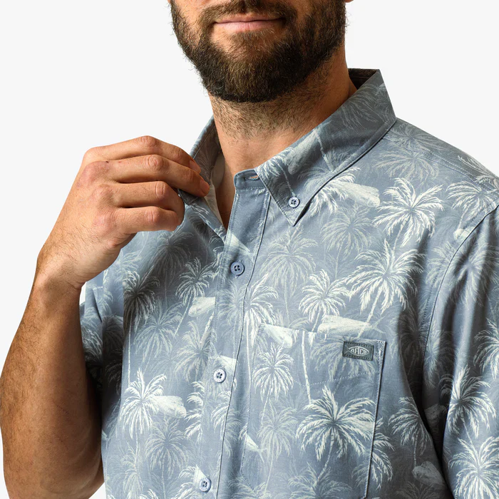 AFTCO Men's Boatbar Short Sleeve Shirt - Image 4