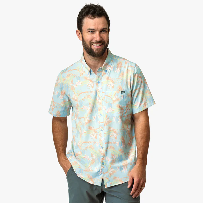 AFTCO Men's Boatbar Short Sleeve Shirt - Image 7