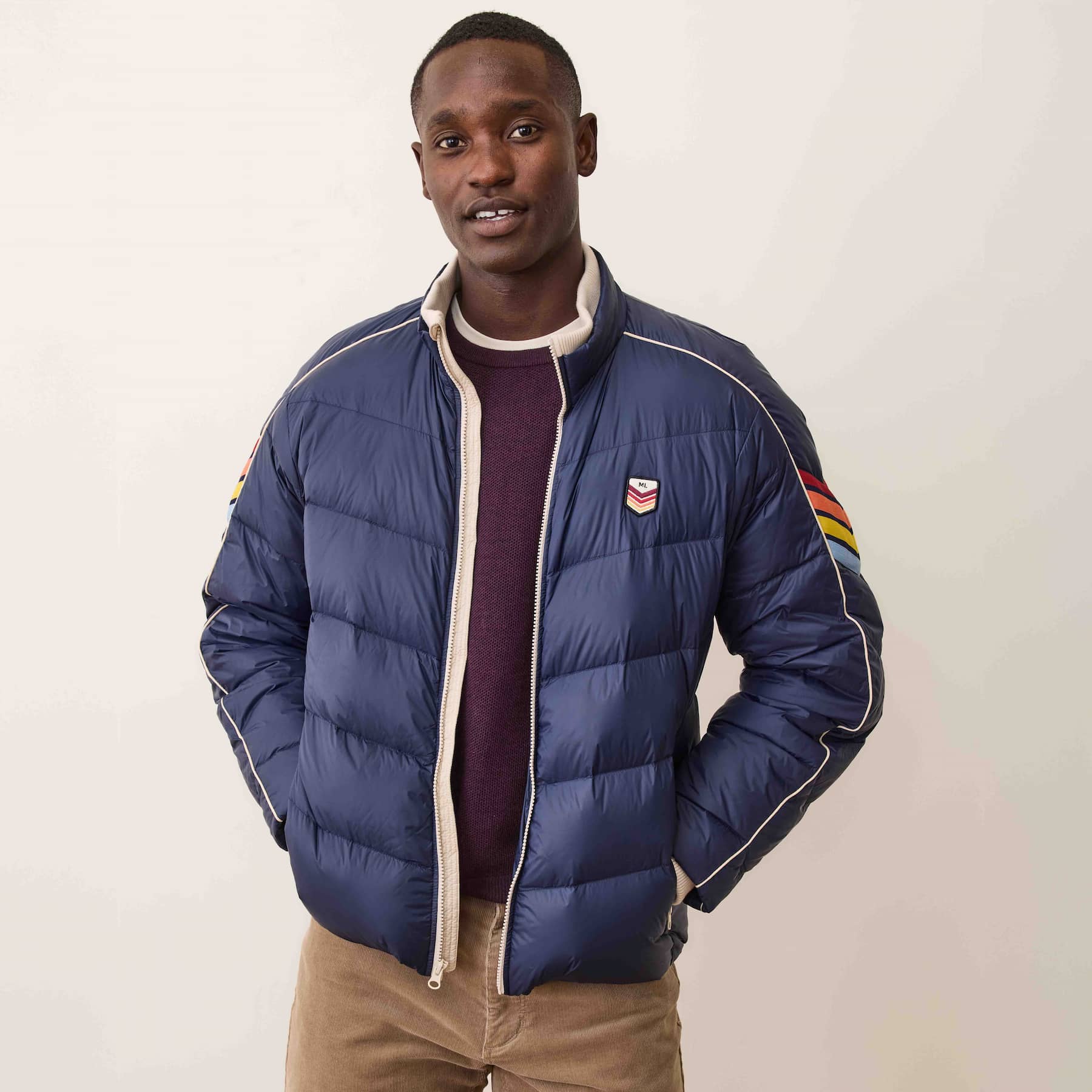 Marine Layer Men's Bode Puffer Jacket - Image 2