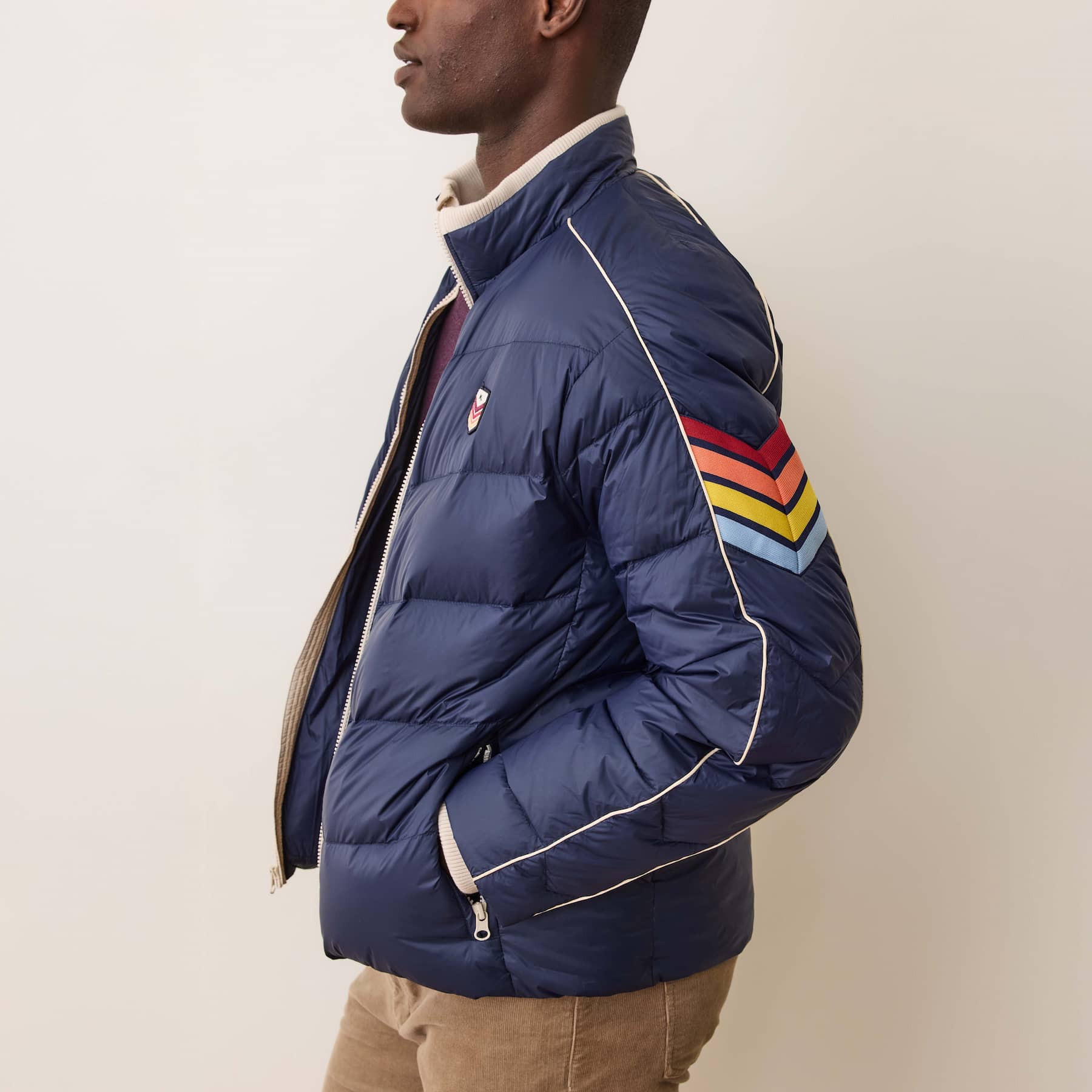 Marine Layer Men's Bode Puffer Jacket - Image 3