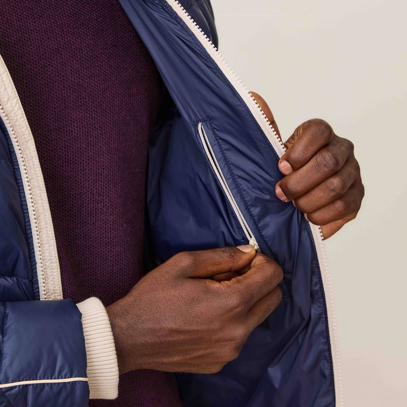 Marine Layer Men's Bode Puffer Jacket - Image 6