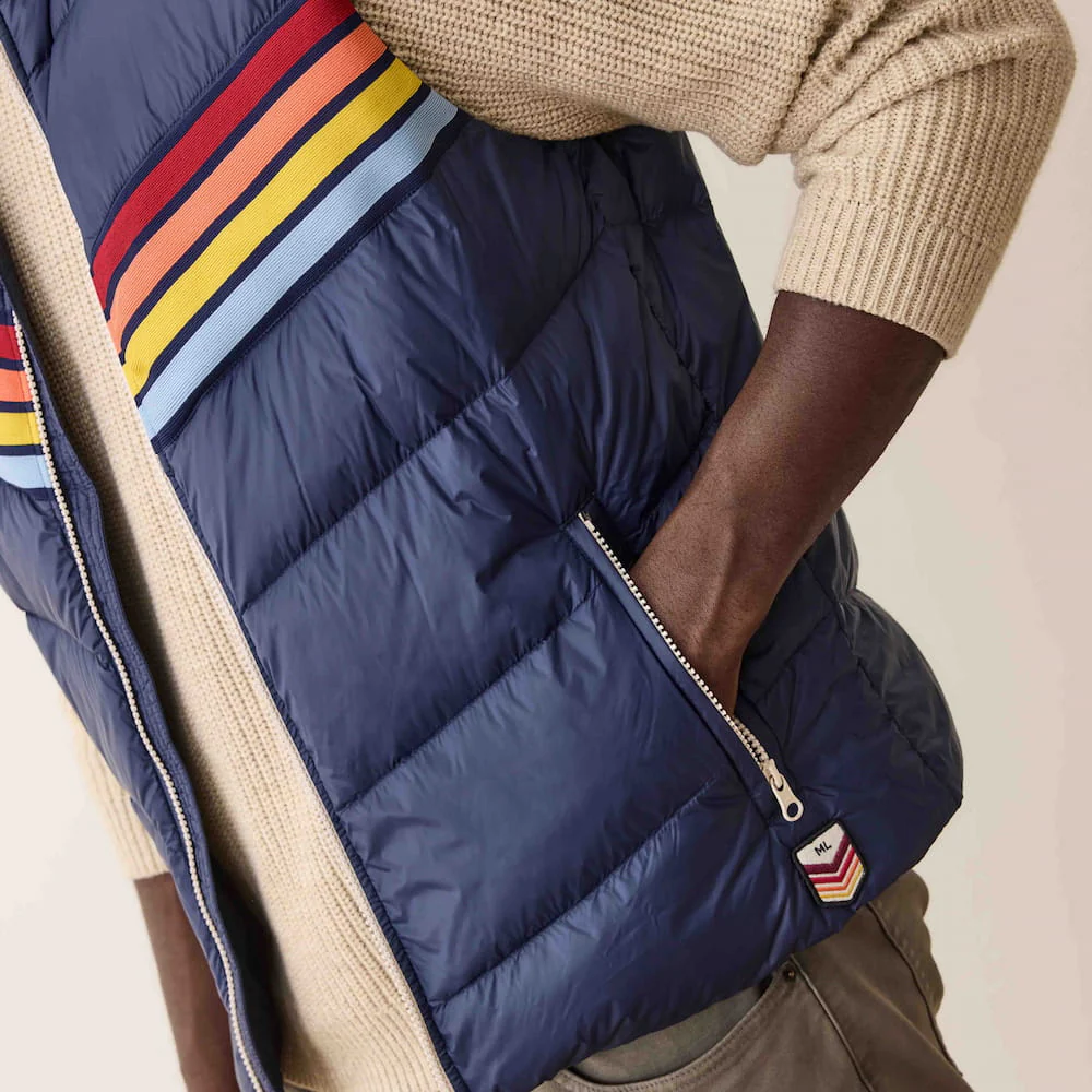 Marine Layer Men's Bode Puffer Vest - Image 3