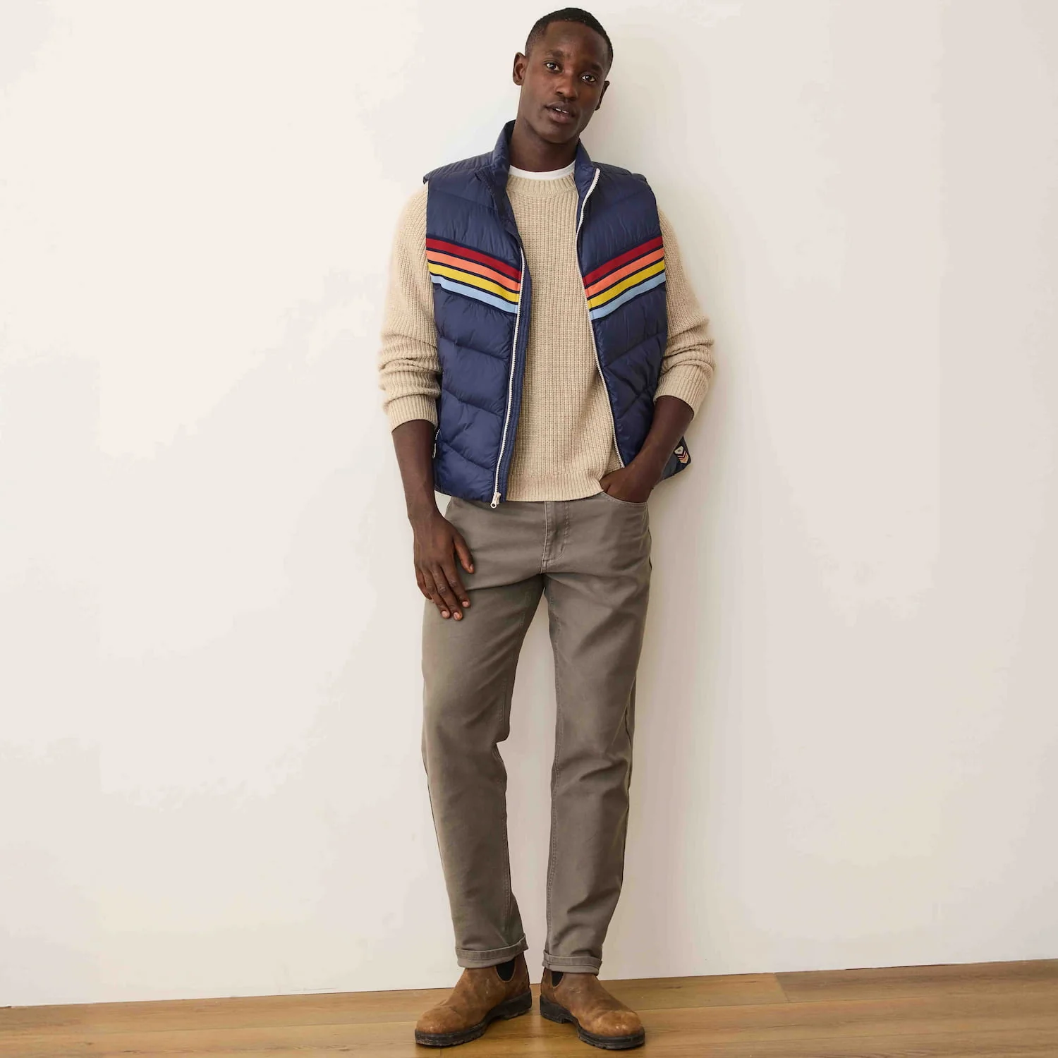 Marine Layer Men's Bode Puffer Vest - Image 6