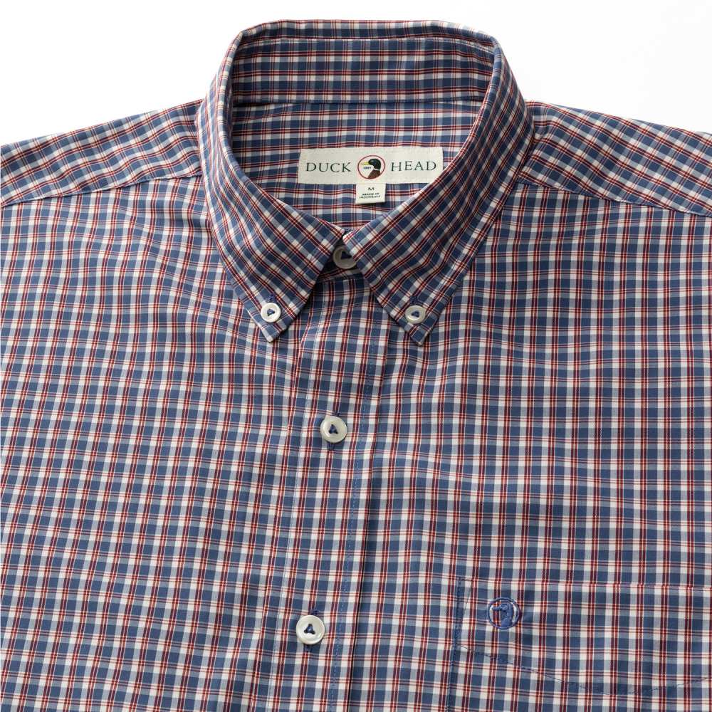 Men's Boswell Long Sleeve Performance Plaid Shirt - Image 3