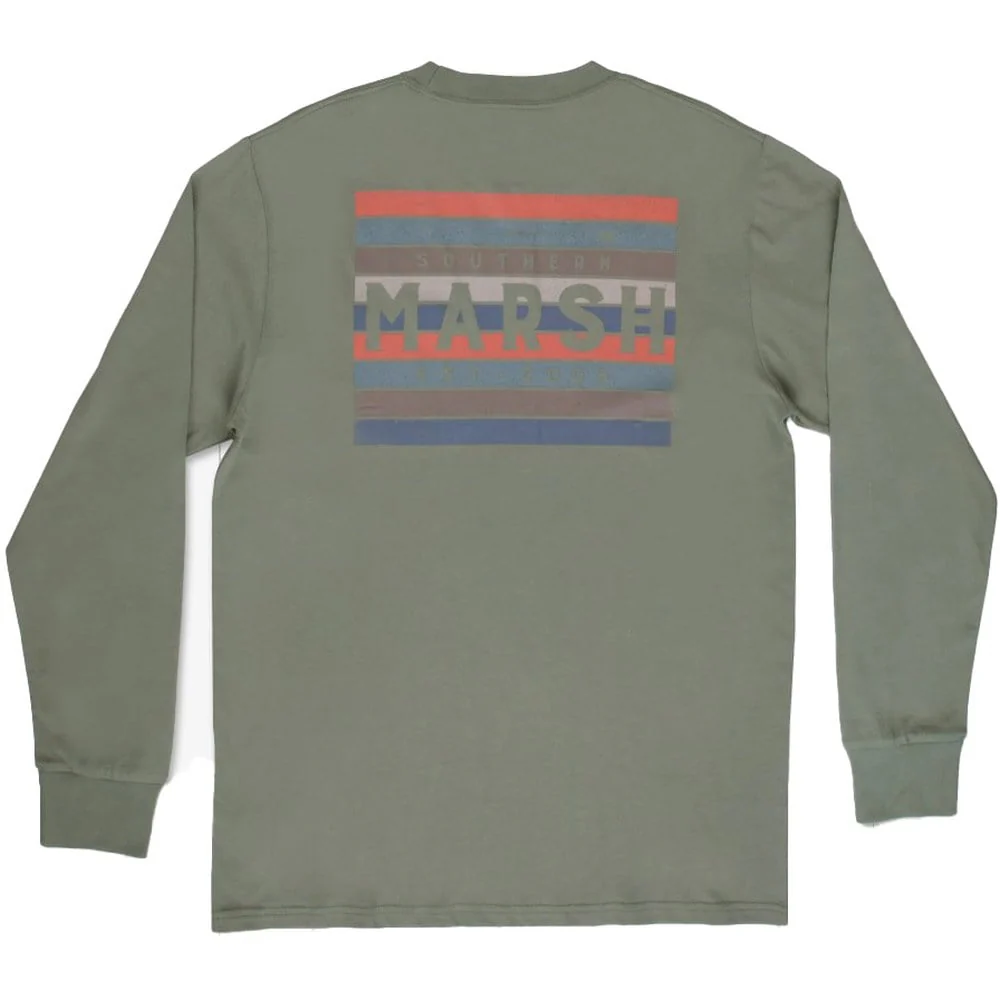 Men's Branding Colors Long Sleeve Tee - Image 3