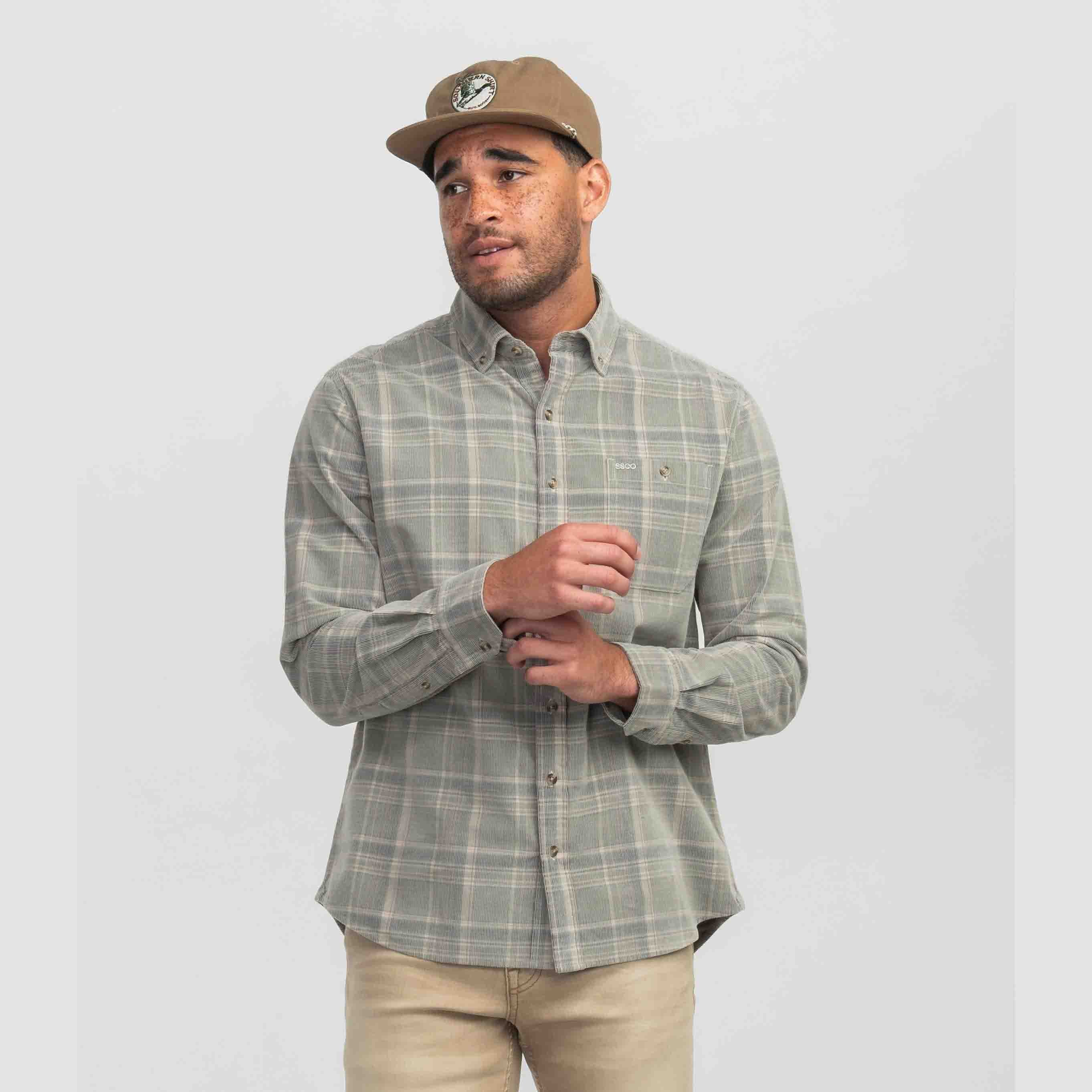 Southern Shirt Men's Braxton Lightweight Cord Flannel - Image 2