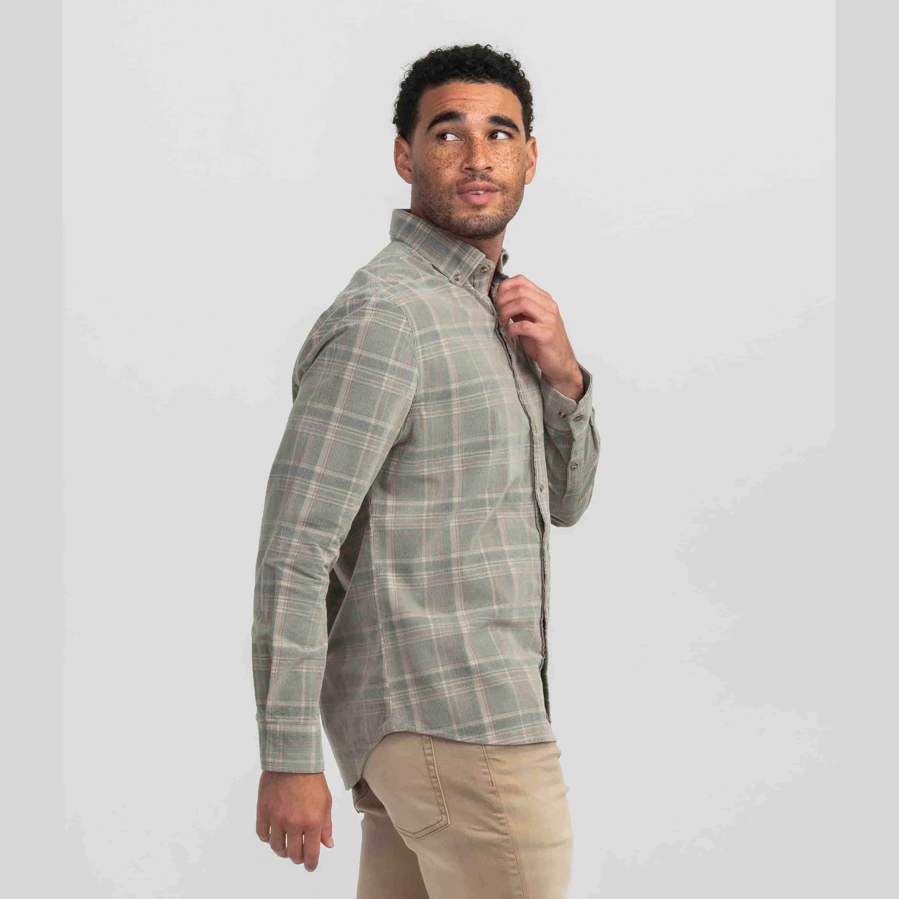 Southern Shirt Men's Braxton Lightweight Cord Flannel - Image 3