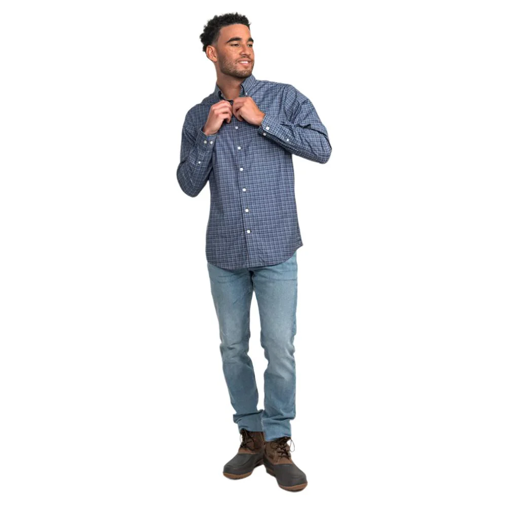 Men's Brickhaven Plaid Long Sleeve Shirt - Image 3