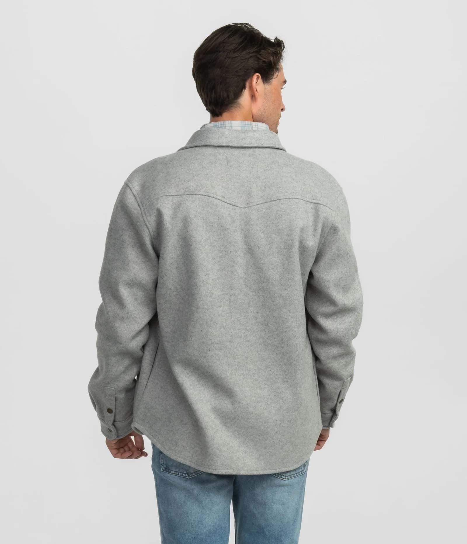Southern Shirt Men's Broadway Fleece Shacket - Image 3
