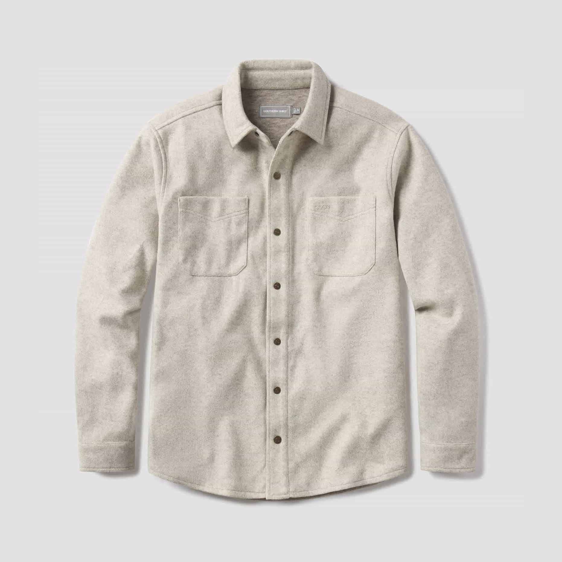 Southern Shirt Men's Broadway Fleece Shacket - Image 5