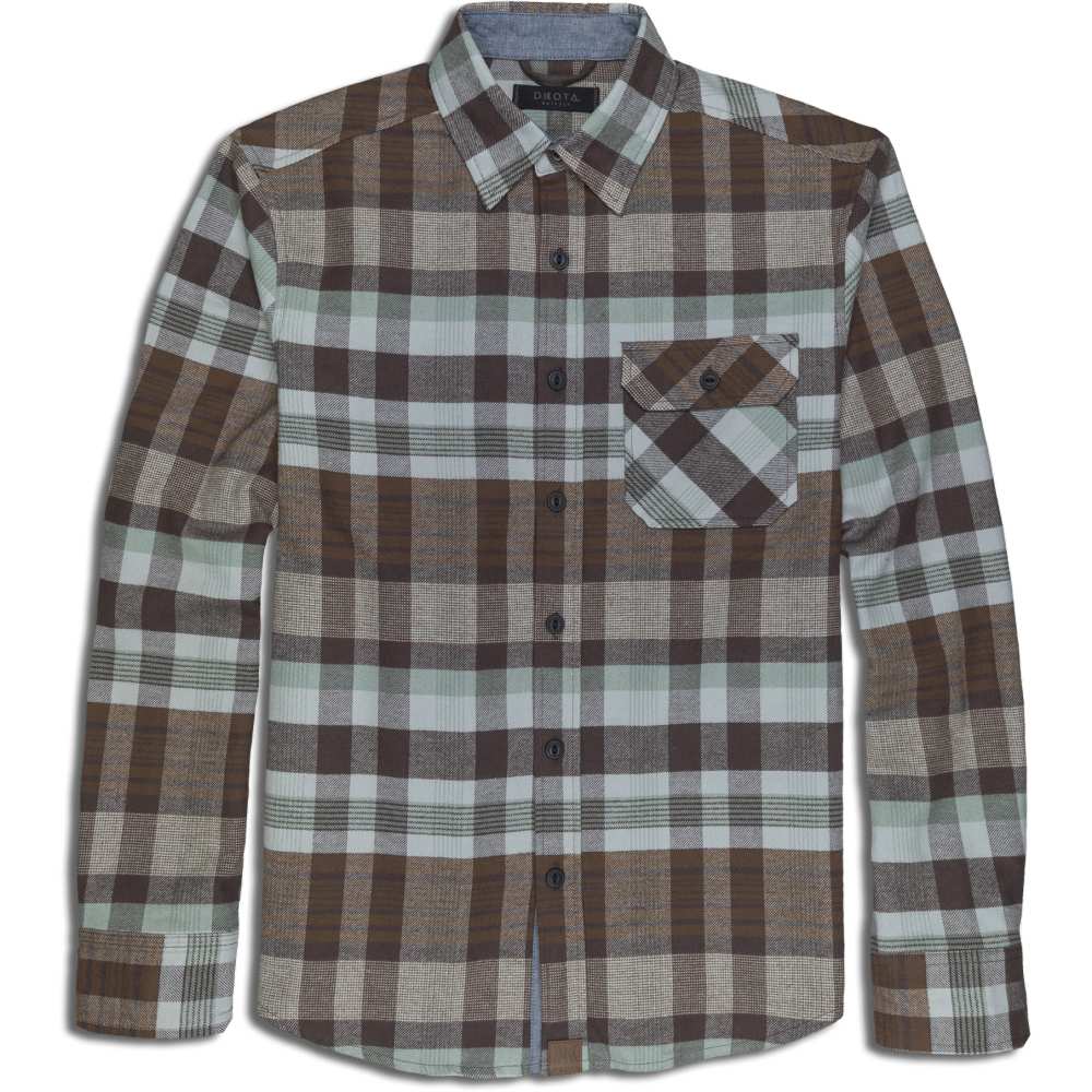 Dakota Grizzly Men's Brock Long Sleeve Flannel Shirt - Image 2